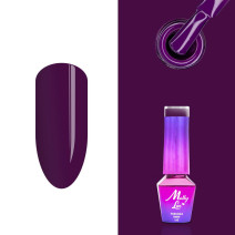 213. MOLLY LAC gél lak - Naughty Purple 5ml