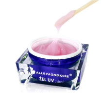 Stavebný uv gél Jelly Milky Pink 15 ml