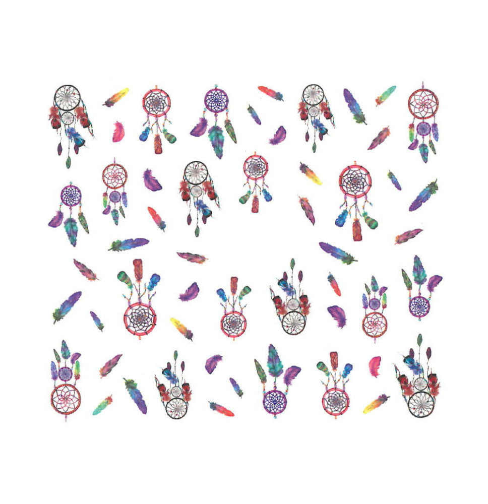 Vodonálepky na nechty YZW-A1261