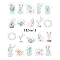 Vodonálepky na nechty STZ-618