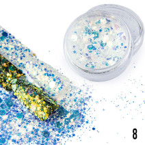 Prášok na nechty Bling Bling 1g - 08