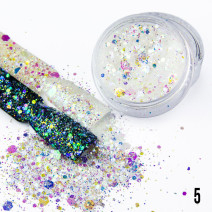 Prášok na nechty Bling Bling 1g - 05