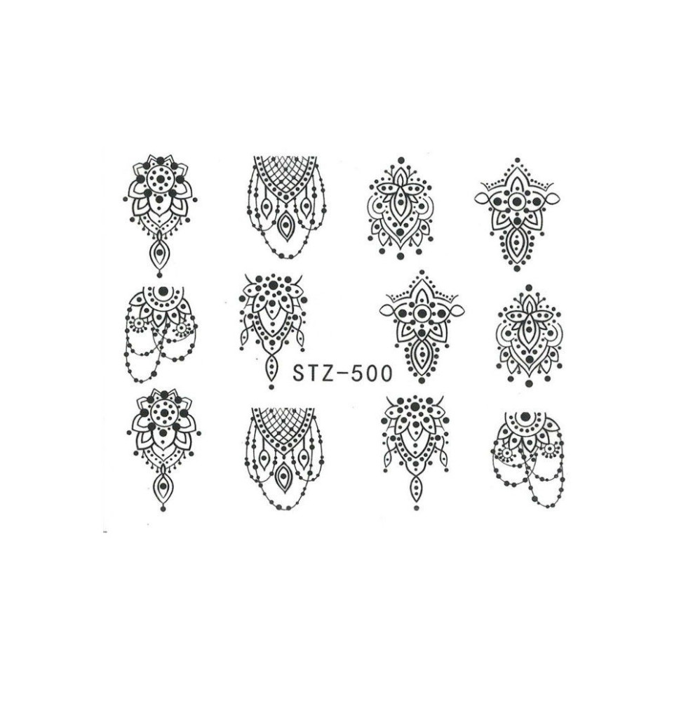 Vodonálepky na nechty STZ-500