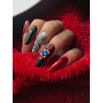 Pigmentový prášok Glass Red