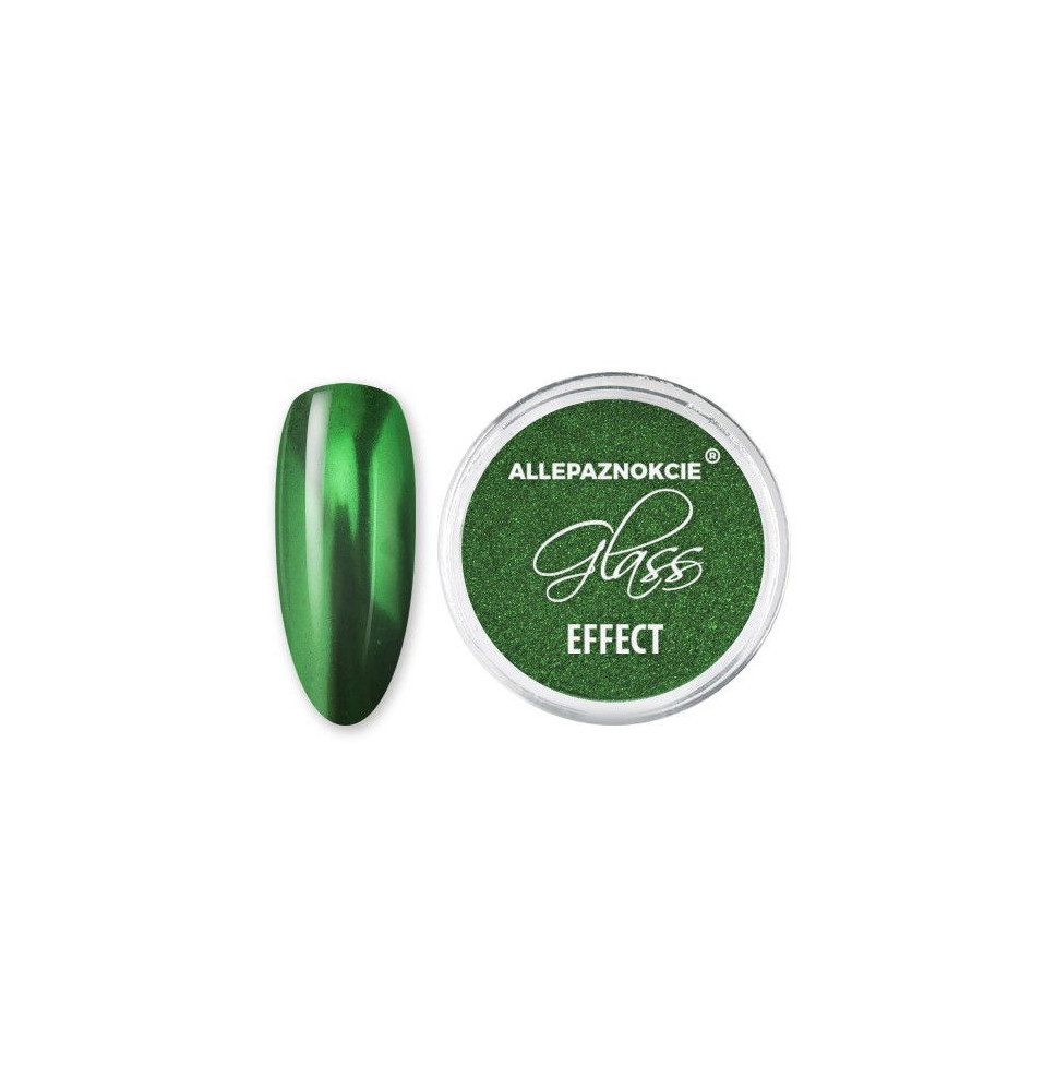 Pigmentový prášok Glass Green