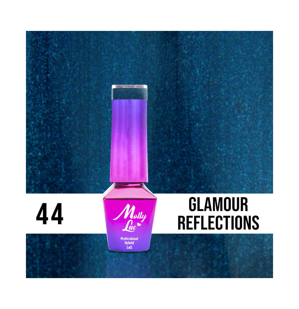 44. MOLLY LAC gél lak - Glamour Reflections 5ML