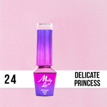 24. MOLLY LAC gél lak - DELICATE PRINCESS 5ML