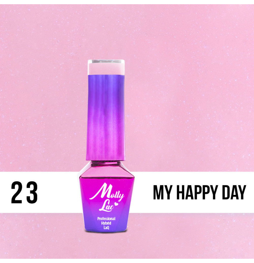 23. MOLLY LAC gél lak - MY HAPPY DAY 5ML