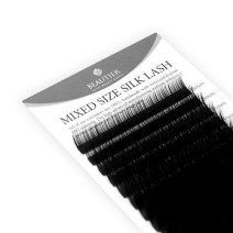 Hodvábne norkové 3D mihalnice C 0,10 MIX dĺžok 8-16 mm