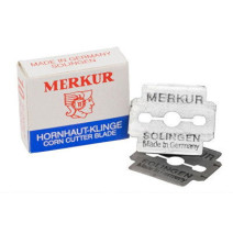 Merkur náhradné žiletky do hoblíka na zrohovatenú kožu