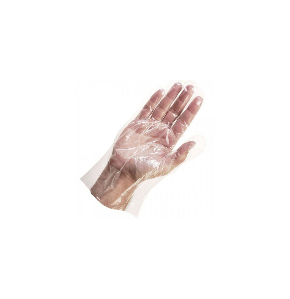 Jednorázové fóliové rukavice 100 ks