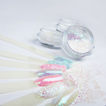 Prášok na nechty Shine crystal effect 02