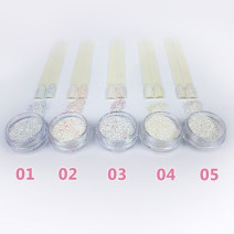 Prášok na nechty Shine crystal effect 02