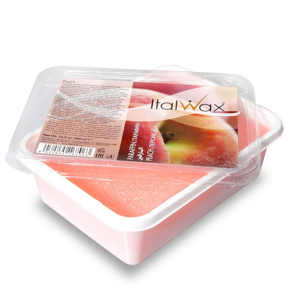 ItalWax kozmetický parafín broskyňa 500 ml