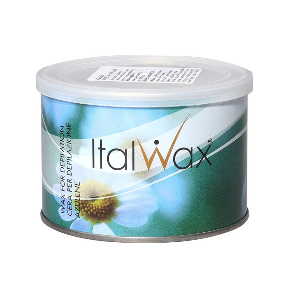 ItalWax depilačný vosk v plechovke Azulén 400 ml