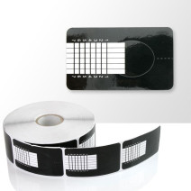 Šablóny na nechty čierne 500 ks