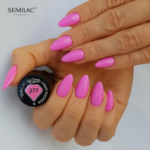 Semilac - pastelový gél lak Light Fuchsia 277 7ml