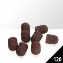 Brúsne klobúčiky na pedikúru 10ks zrnitosť 120 -priemer 13mm