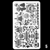 Doštička na pečiatkovanie MC05 Merry Christmas