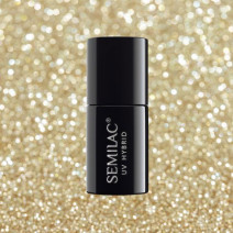 Semilac - gél lak Platinum Light Gold 260 7ml