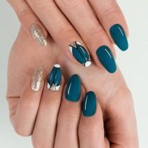 Semilac - gél lak Platinum Light Gold 260 7ml