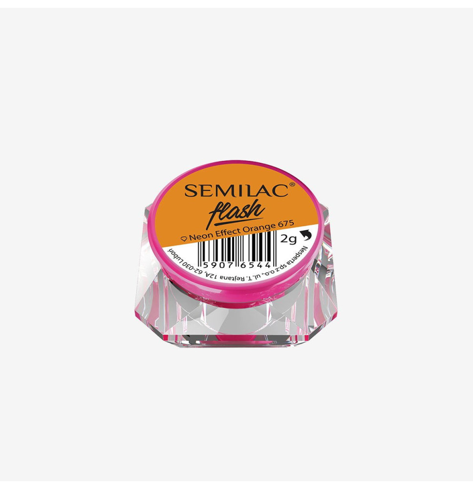 SemiFlash Neon effect orange 675
