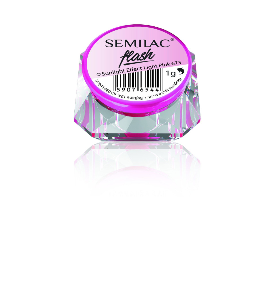 SemiFlash Sunlight effect orange 674