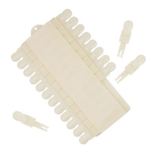 Vzorkovník obdĺžnik naturálny 24 ks