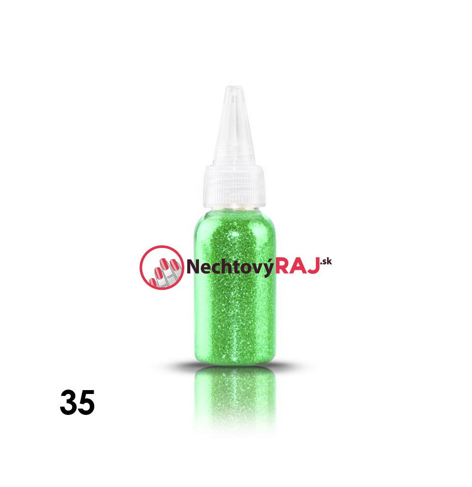 35. Glitrový prášok vo flaštičke s dávkovačom 20 g