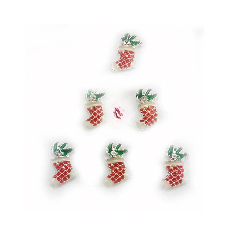 Ozdoba na nechty 3D ponožka 1 ks