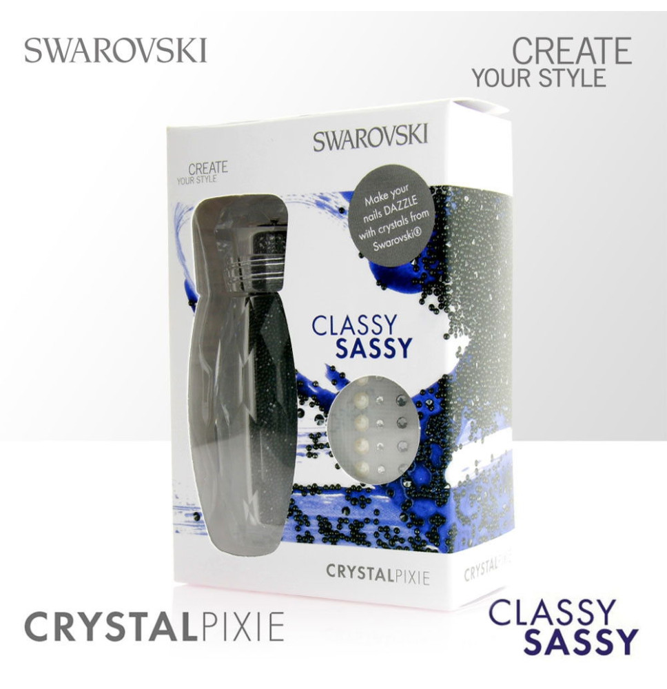 Ozdoby na nechty Swarovski CRYSTALPIXIE Classy Sassy