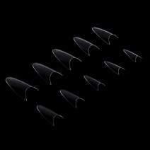 Náhradné balenie - Číre tipy Stileto 50 ks - bez zarážky