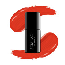 Semilac - gél lak 062 Poppy Red 7ml