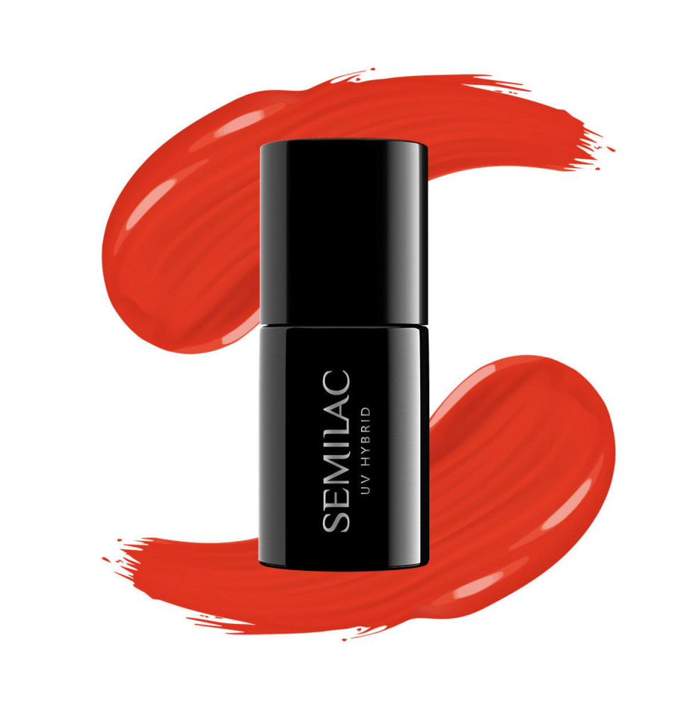 Semilac - gél lak 062 Poppy Red 7ml