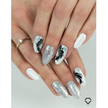 Semilac - gél lak 001 Strong White 7ml