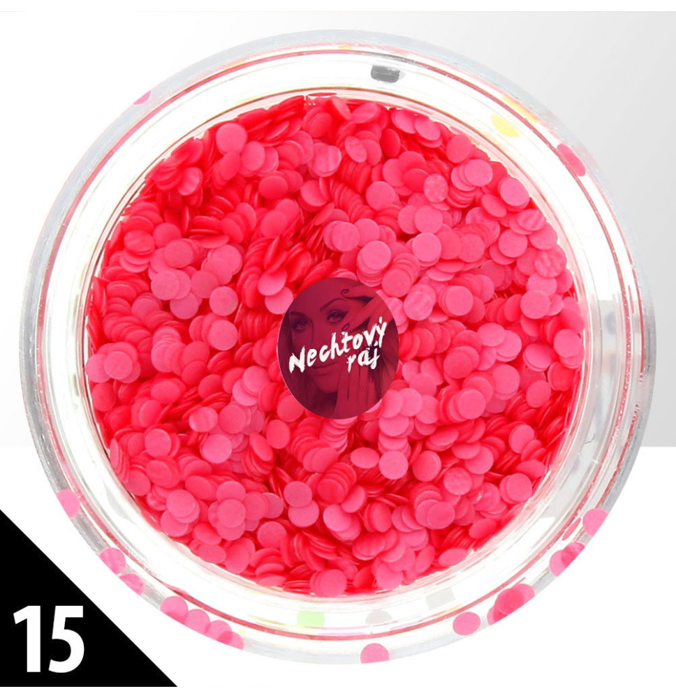 Ozdobné kolieska 1mm 15