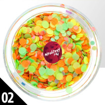 Ozdobné kolieska  na nechty 2 mix