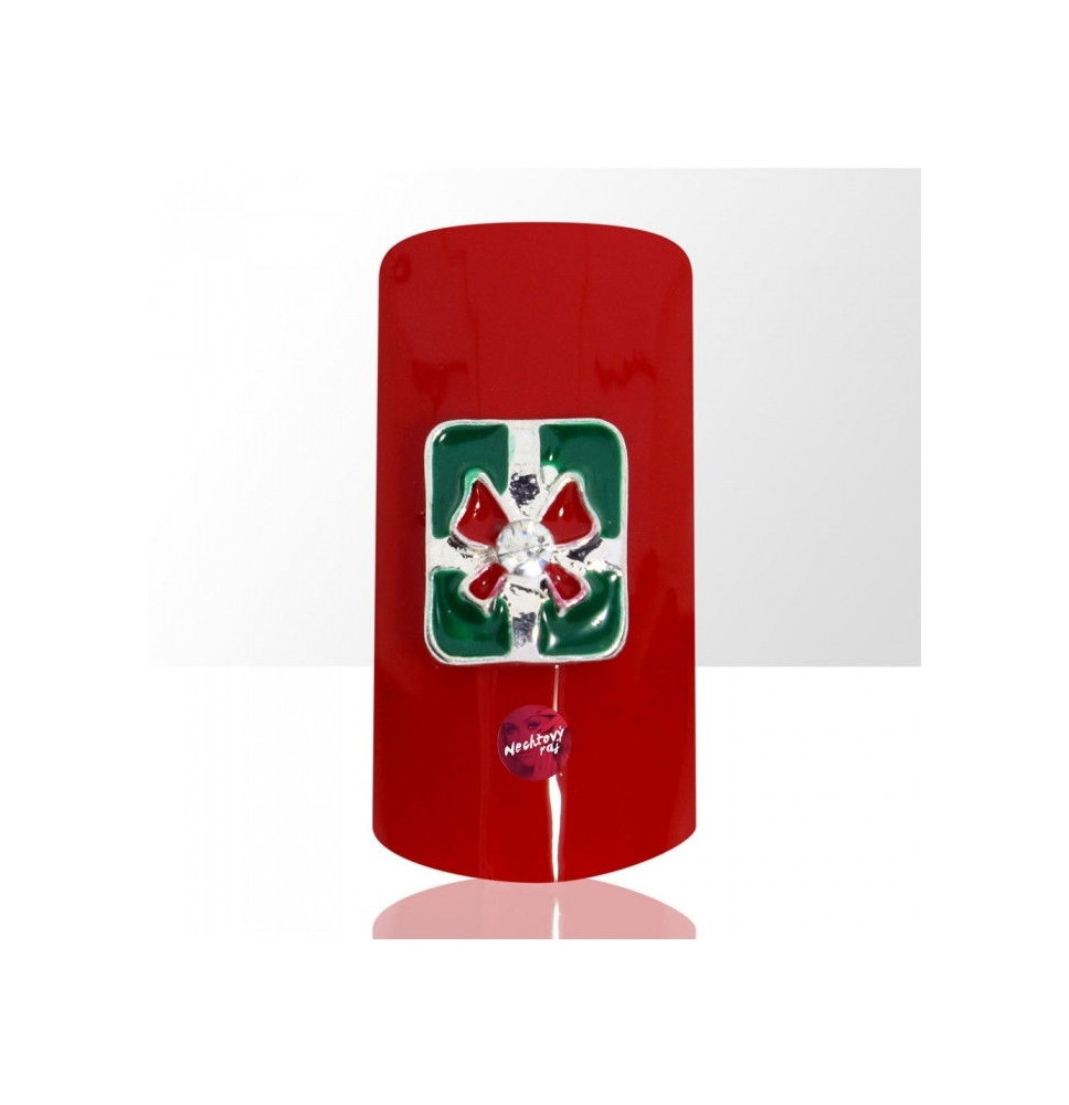 3D darček zelený 6 ks