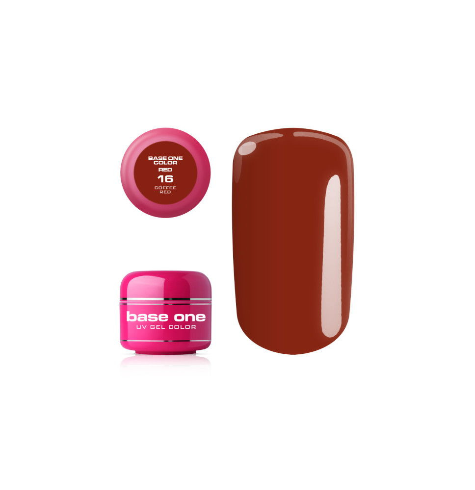 Base one red gél - Coffee red 16