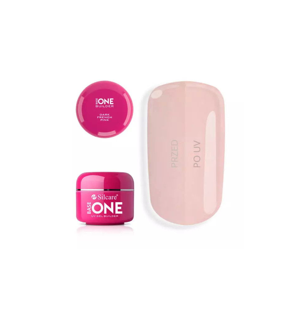 Base one UV gél French Dark Pink 5g