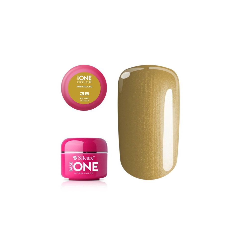Metalický gél - 39 RETRO GOLD