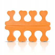 Donegal separátor prstov na pedikúru oranžový 2ks