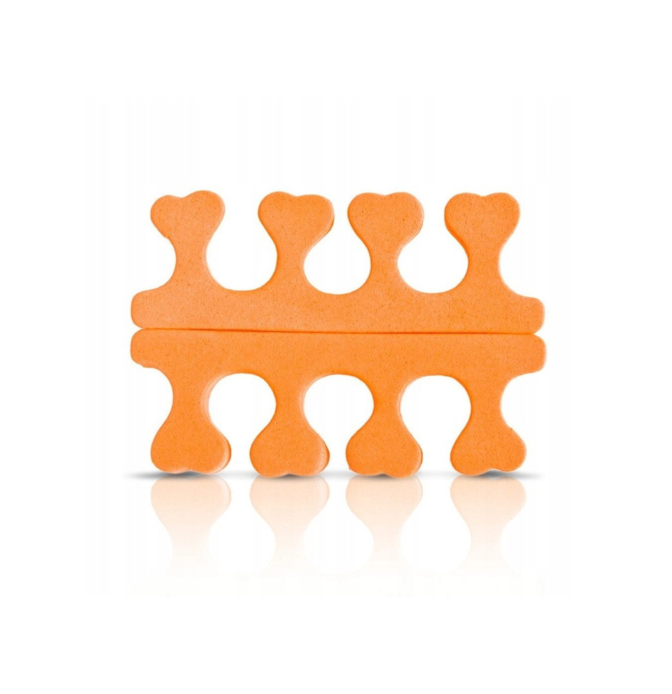 Donegal separátor prstov na pedikúru oranžový 2ks