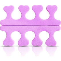 Donegal separátor prstov na pedikúru fialový 2ks