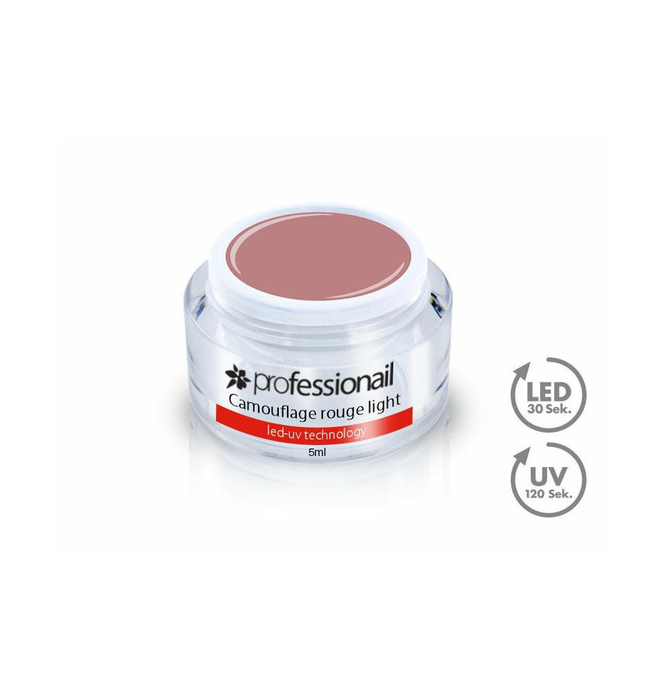 LED-UV GÉL KAMUFLÁŽ ROUGE LIGHT 5ML PROFESSIONAIL™