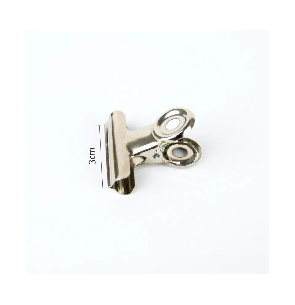 Svorka na "pinčovanie" - kovová 3 cm