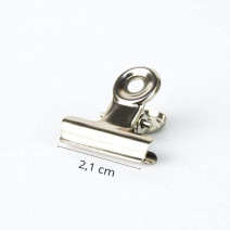 Svorka na "pinčovanie" - kovová 2,1 cm