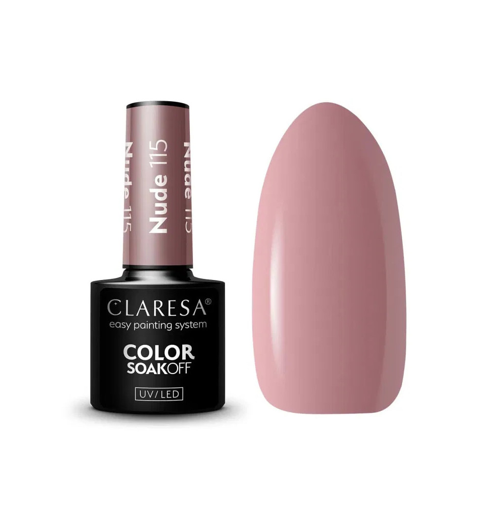 Gél lak CLARESA® Nude 115 5ml