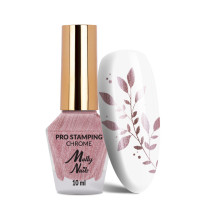Molly lak na pečiatkovanie Light pink metalic 10ml