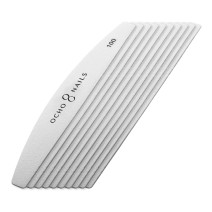 Náhradné papieriky Ocho Nails na polmesiacový kovový pilník. 100 10 ks